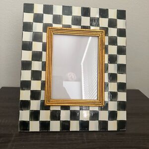 Mackenzie Childs courtly check 5x7 Frame